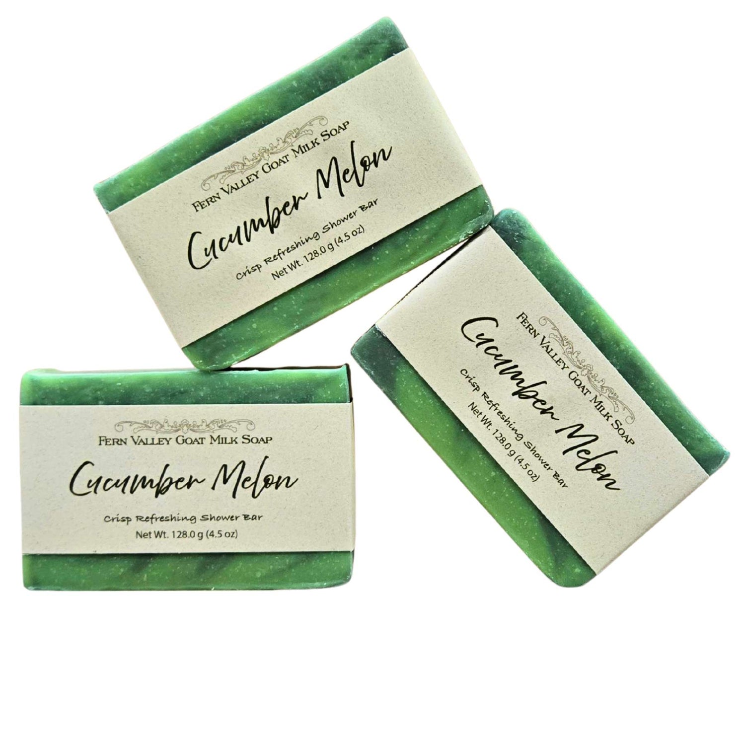Handmade Goat Milk Soap | Refreshing Cucumber Melon