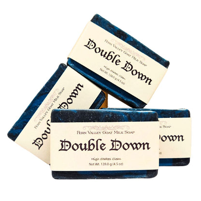Natural Goat Milk Soap | Double Down - Activated Charcoal Soap