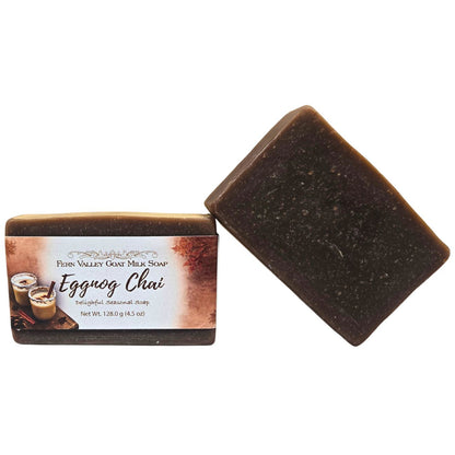 Natural Goat Milk Soap | Eggnog Chai | Delightful Seasonal Soap