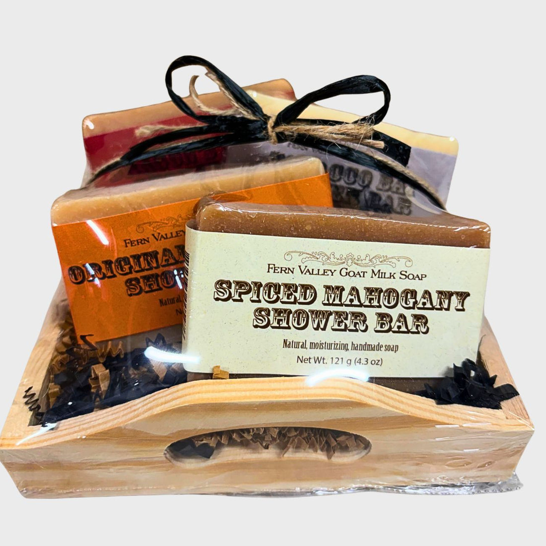 Natural Goat Milk Soap |  Shower Bars for Men | Fathers Day Gift Crate