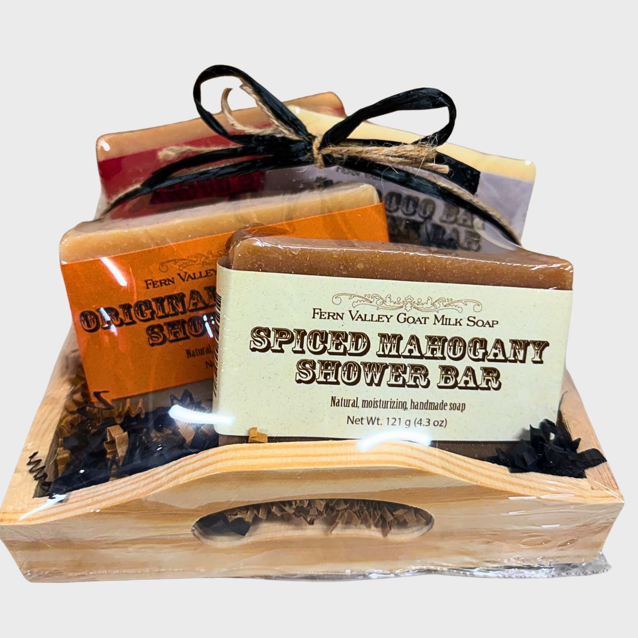 Natural Goat Milk Soap |  Shower Bars for Men | Fathers Day Gift Crate