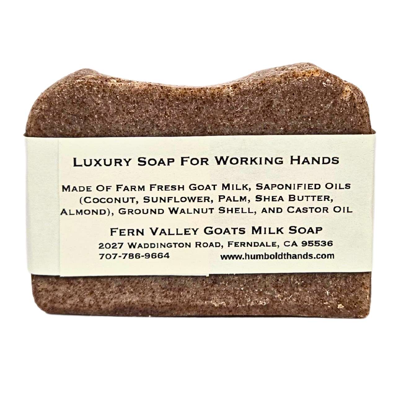 Natural Goat Milk Soap | Humboldt Hands Heavy-Duty Hand Cleaner | Fragrance Free