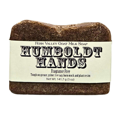 Natural Goat Milk Soap | Humboldt Hands Heavy-Duty Hand Cleaner | Fragrance Free