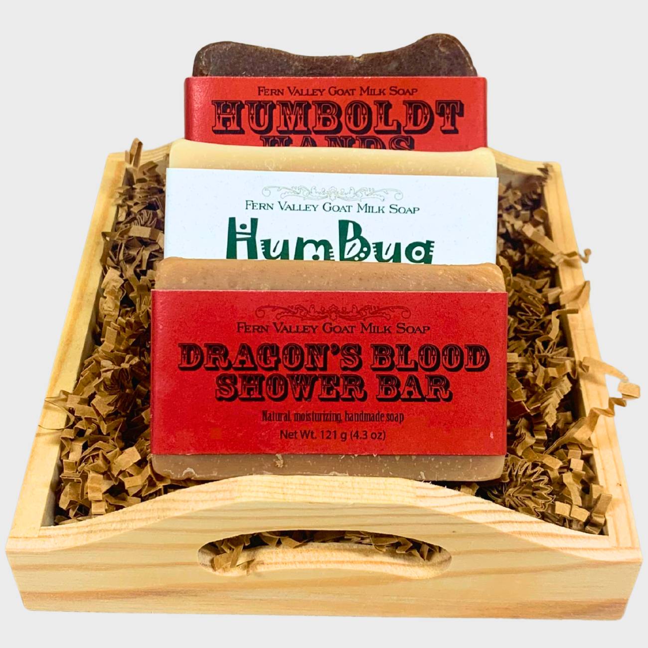Handmade Natural Goat Milk Soap | Gift Crate For Men