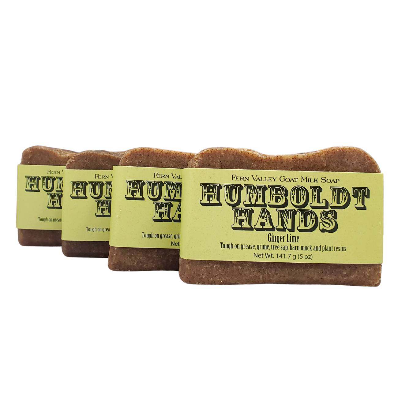 Natural Goat Milk Soap | Humboldt Hands Heavy-Duty Hand Cleaner | Ginger Lime