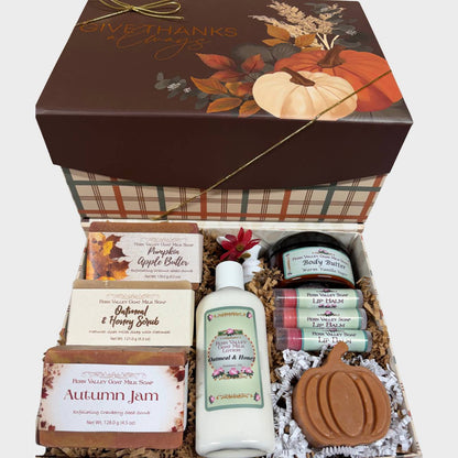 Handmade Goat Milk Soap |  Give Thanks Always Gift Box