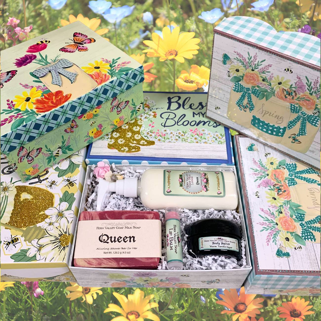 Natural Goat Milk Soap | Glittery Gift for Her | Fragrance Of Your Choice