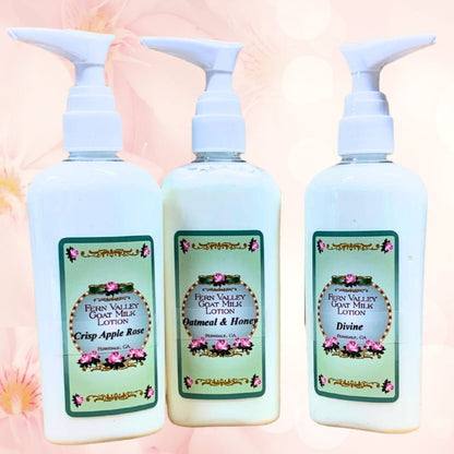 Handmade Goat Milk Lotion | Skin Care From Fern Valley Goat Milk Soap | Rich and Creamy
