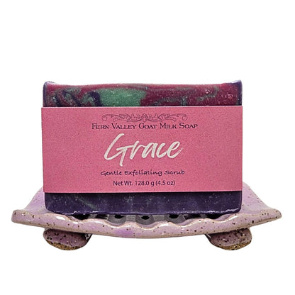 Natural Goat Milk Soap | Grace - Amazing Fresh Floral Scent