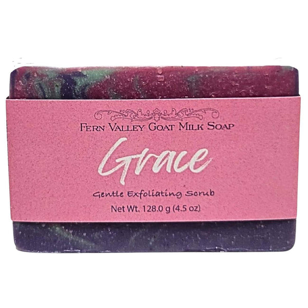 Pink Champagne Sparkle, 6 oz Goat Milk Soap