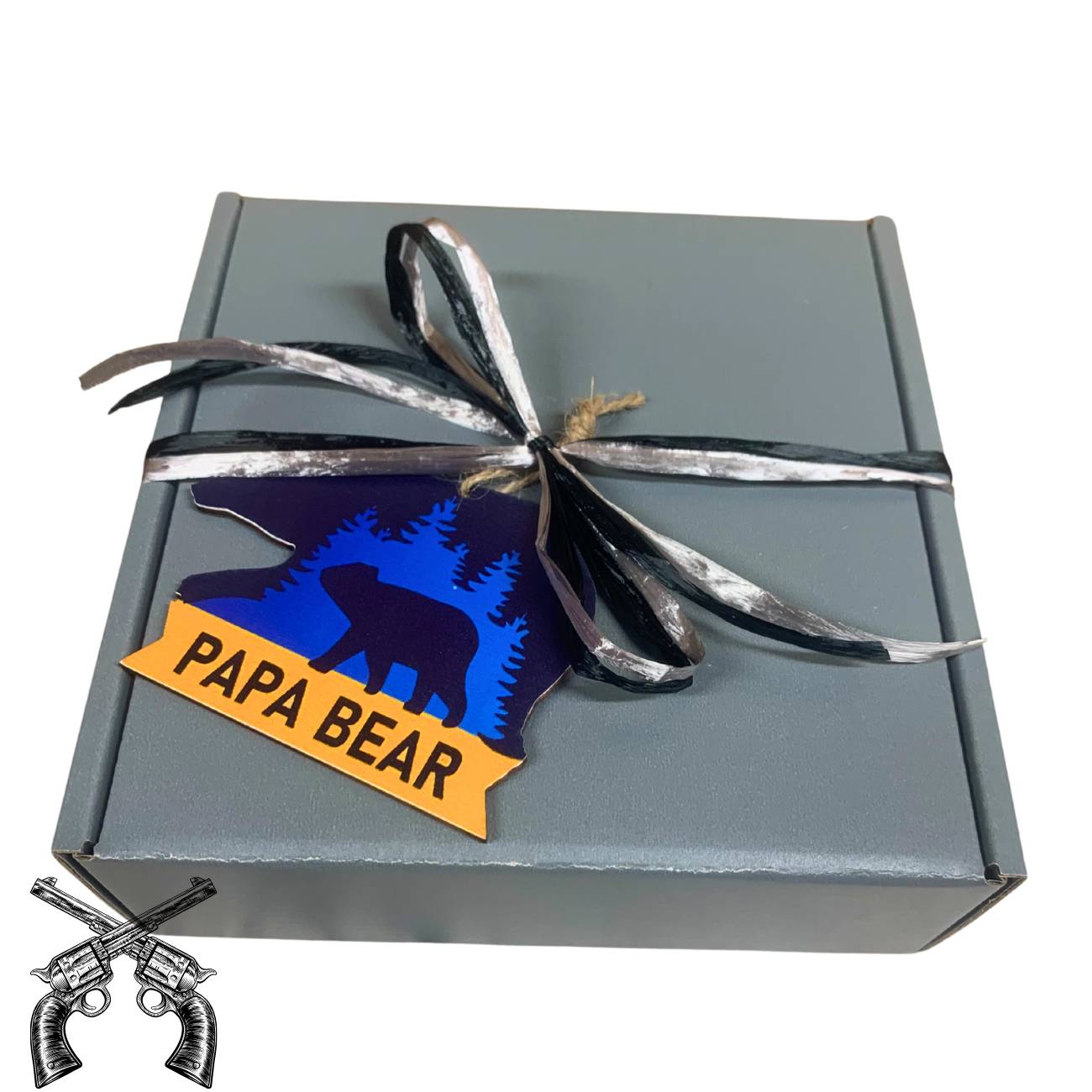 Handmade Goat Milk Soap | Gift Box for Guys | Gun Metal Gray + Cologne