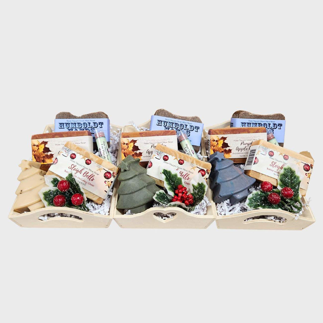 Handmade Goat Milk Soap | Seasonal Favorites | Christmas Gift Crate