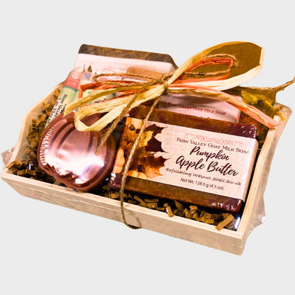 Handmade Goat Milk Soaps | Home For The Holidays Gift Crate