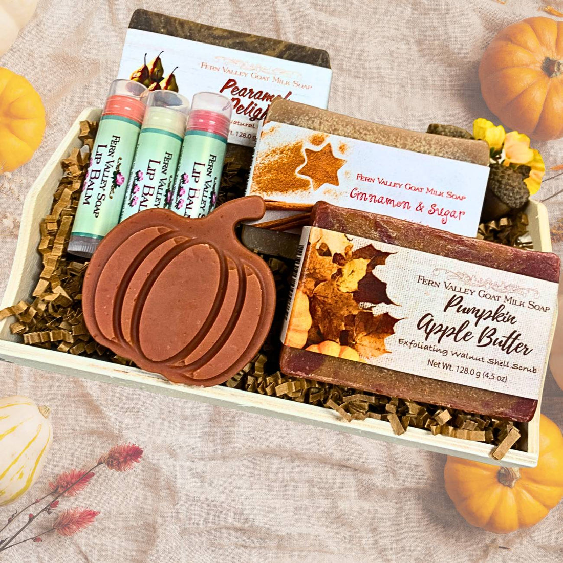 Handmade Goat Milk Soaps | Home For The Holidays Gift Crate