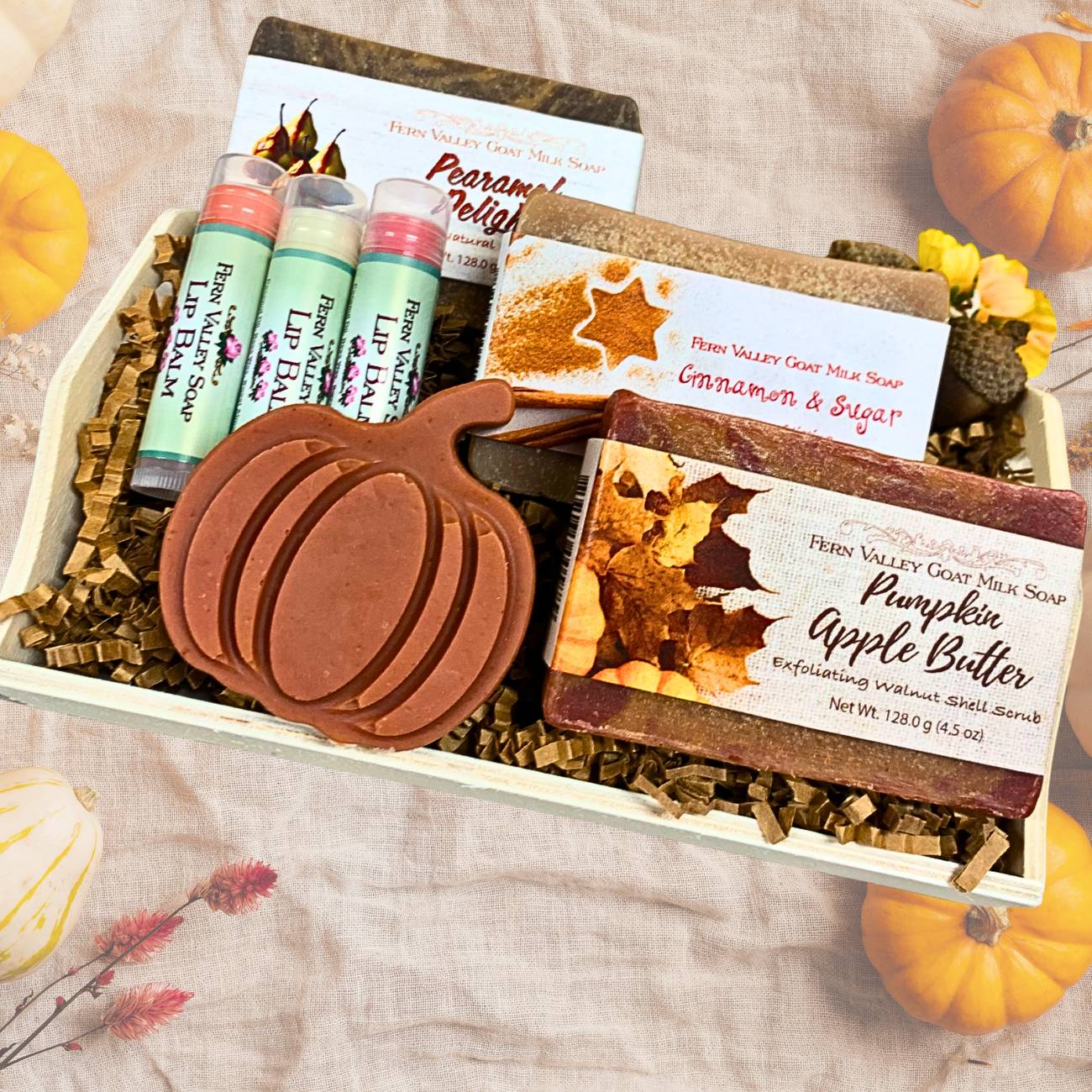 Handmade Goat Milk Soaps | Home For The Holidays Gift Crate