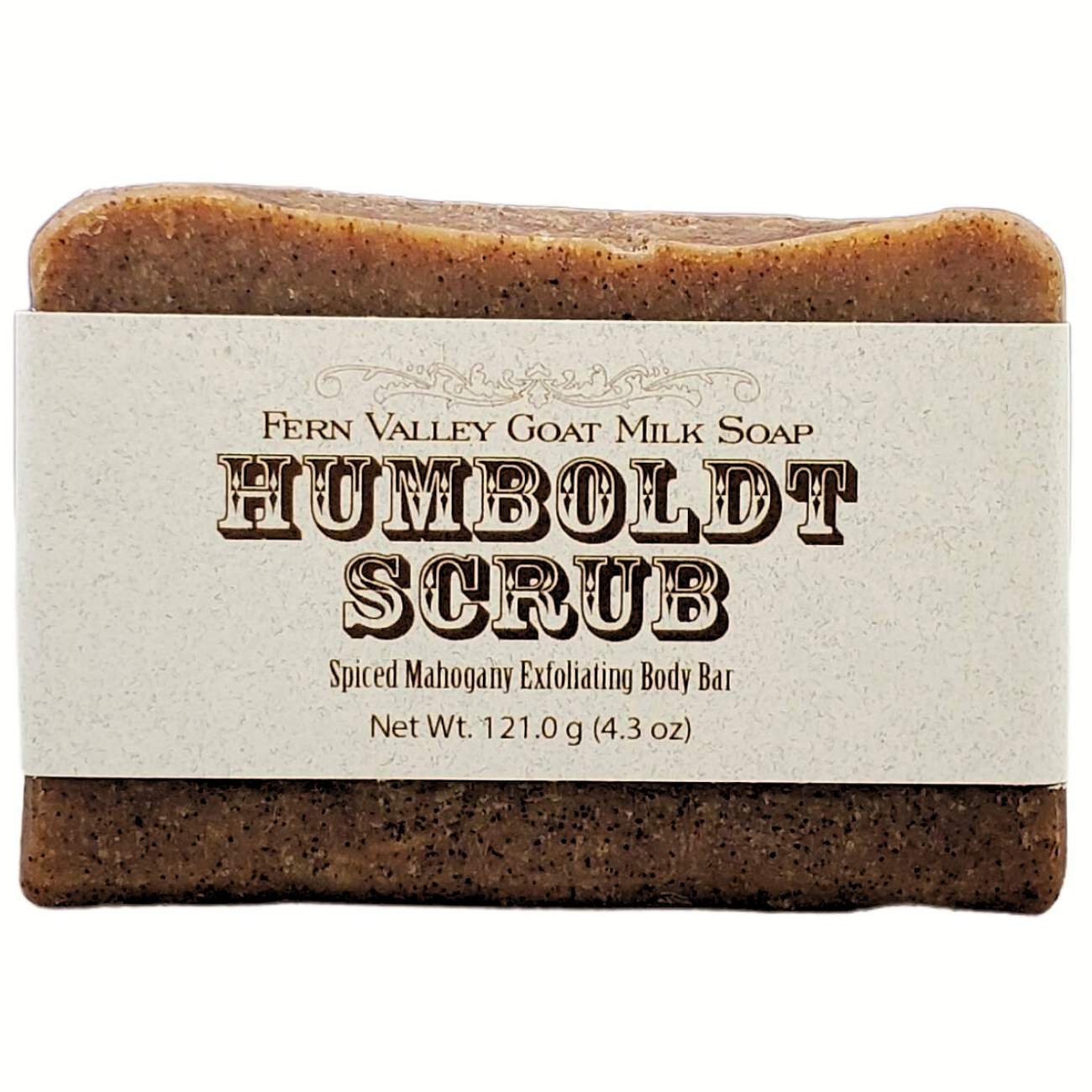 Natural Goat Milk Soap | Exfoliating Body Bar | Humboldt Scrub