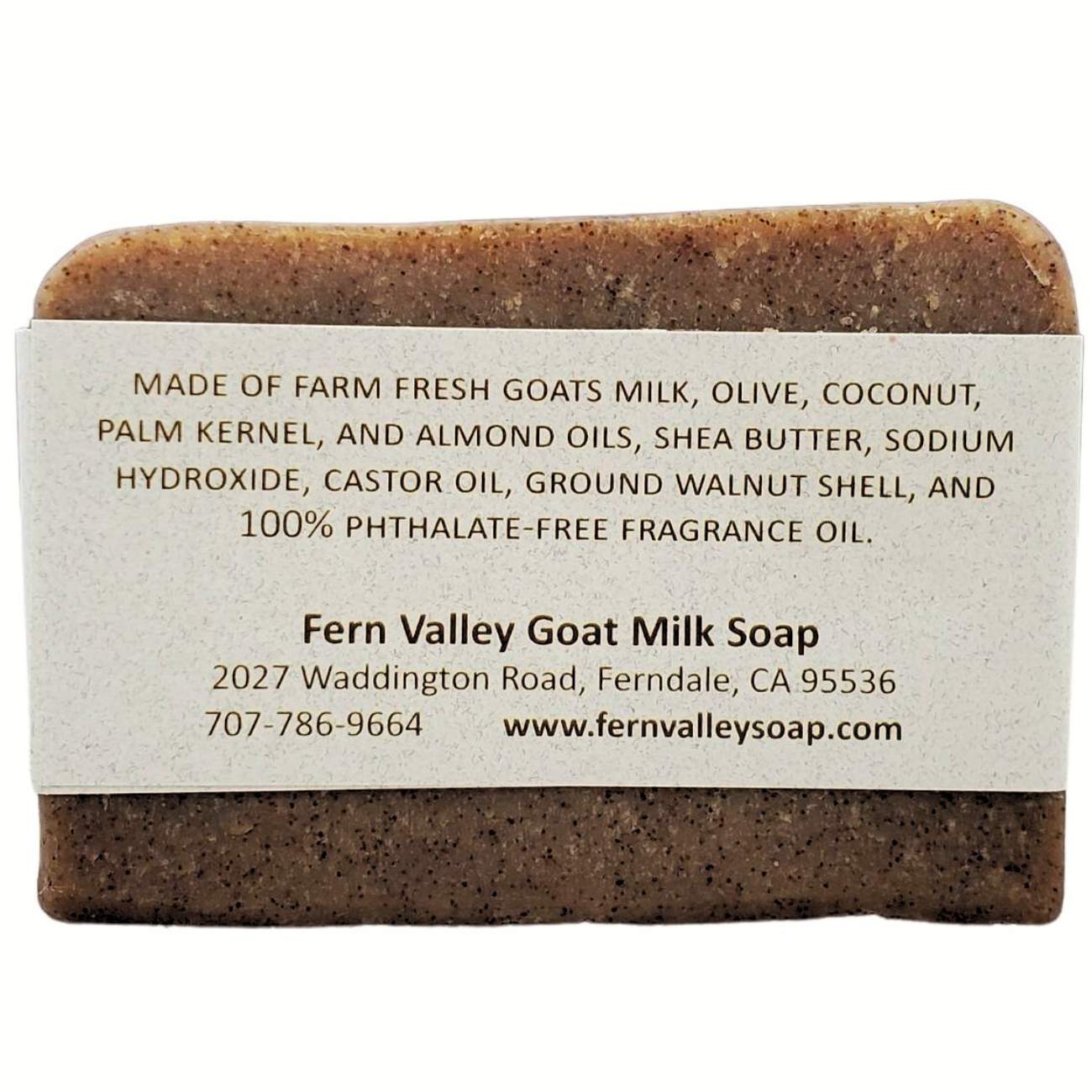 Natural Goat Milk Soap | Exfoliating Body Bar | Humboldt Scrub