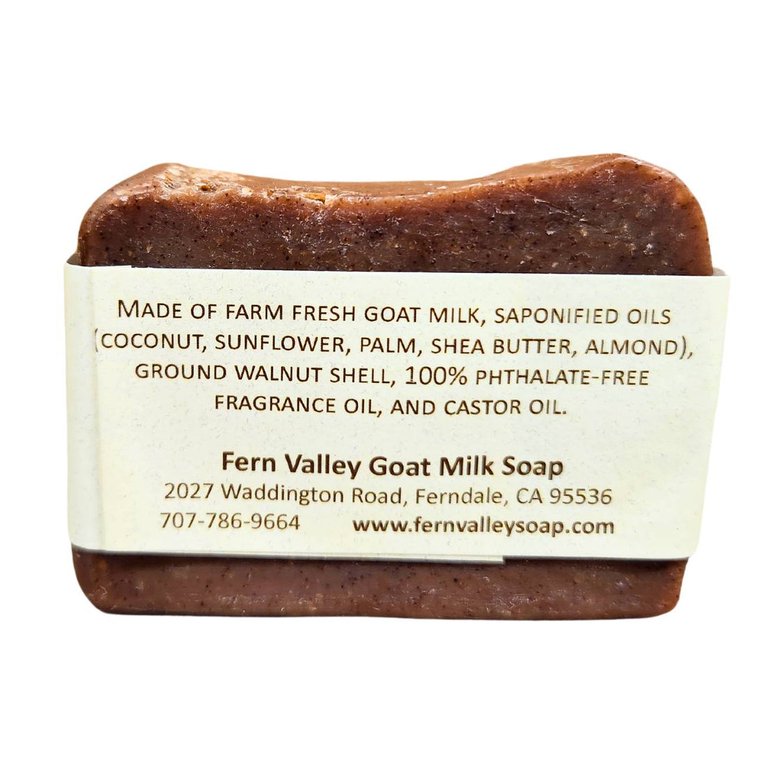 Natural Goat Milk Soap | Exfoliating Body Bar | Humboldt Scrub