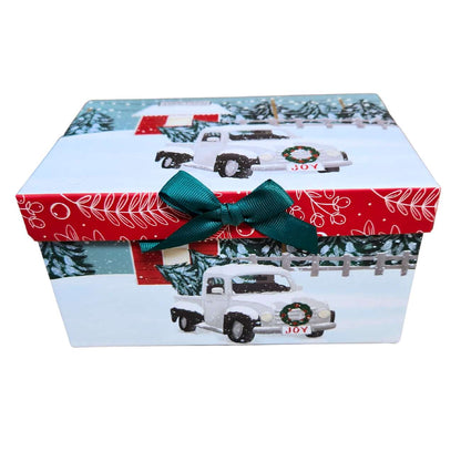 Joyful Christmas Gift Set For Her | Handmade Goat Milk Soap + Lotion