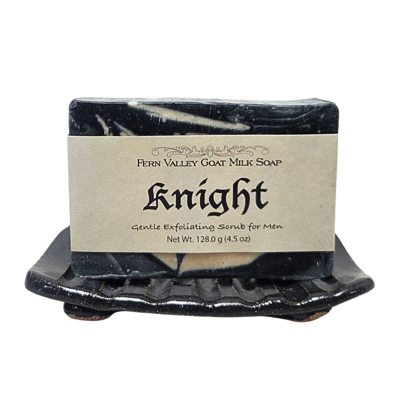 Natural Goat Milk Soap | Exfoliating Soap | Knight - Soap for Men