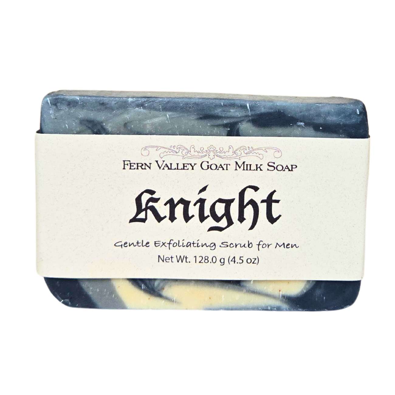 Natural Goat Milk Soap | Exfoliating Soap | Knight - Soap for Men