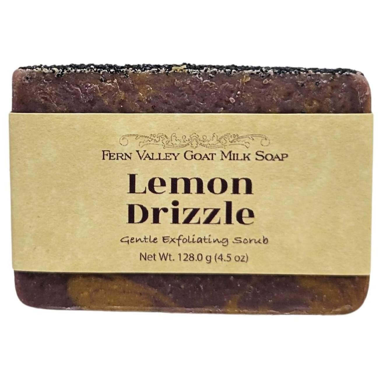 Natural Goat Milk Soap | Exfoliating Scrub | Lemon Drizzle