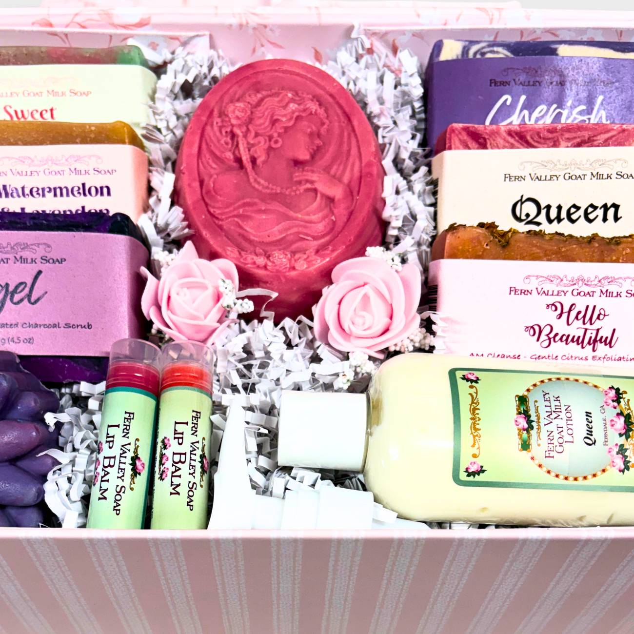 Handmade Goat Milk Soap | Lovely Lady Gift Box