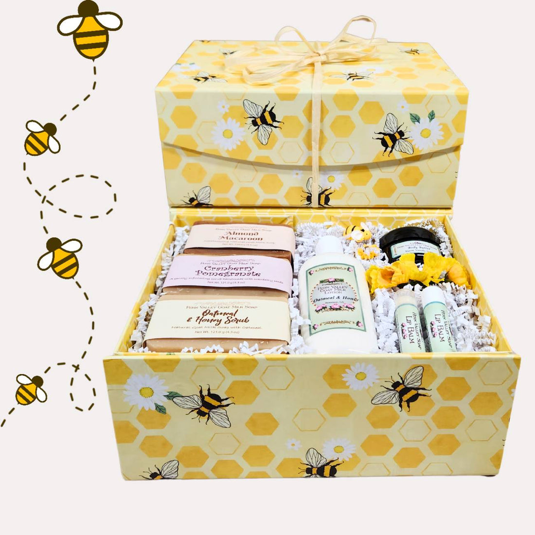 Handmade Goat Milk Soaps | Oh Honey Bee & Lotion Gift Box