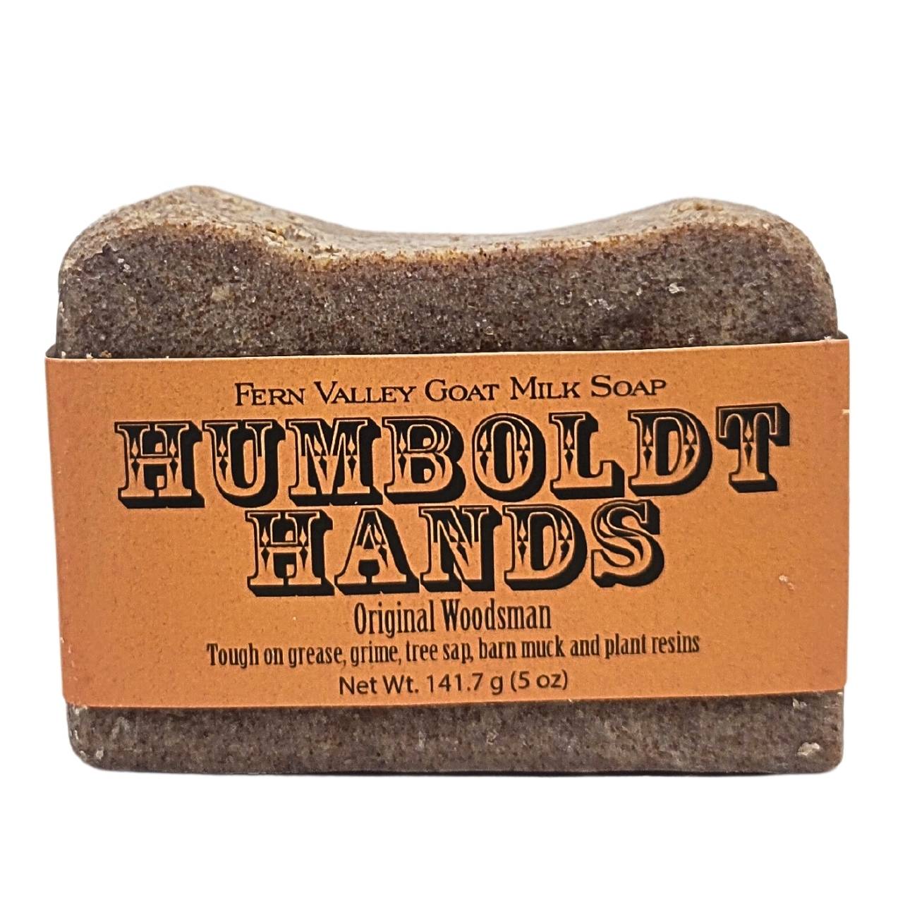 Natural Goat Milk Soap | Humboldt Hands Heavy-Duty Hand Cleaner | Original Woodsman