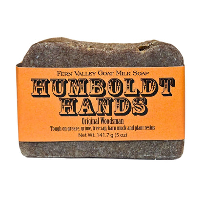 Natural Goat Milk Soap | Humboldt Hands Heavy-Duty Hand Cleaner | Original Woodsman