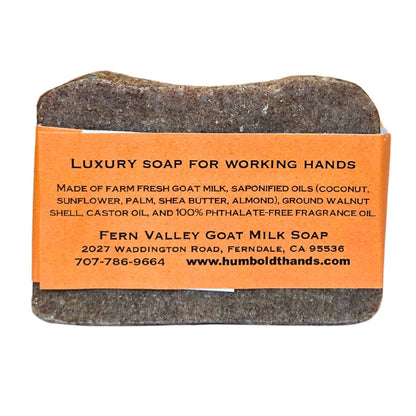 Natural Goat Milk Soap | Humboldt Hands Heavy-Duty Hand Cleaner | Original Woodsman