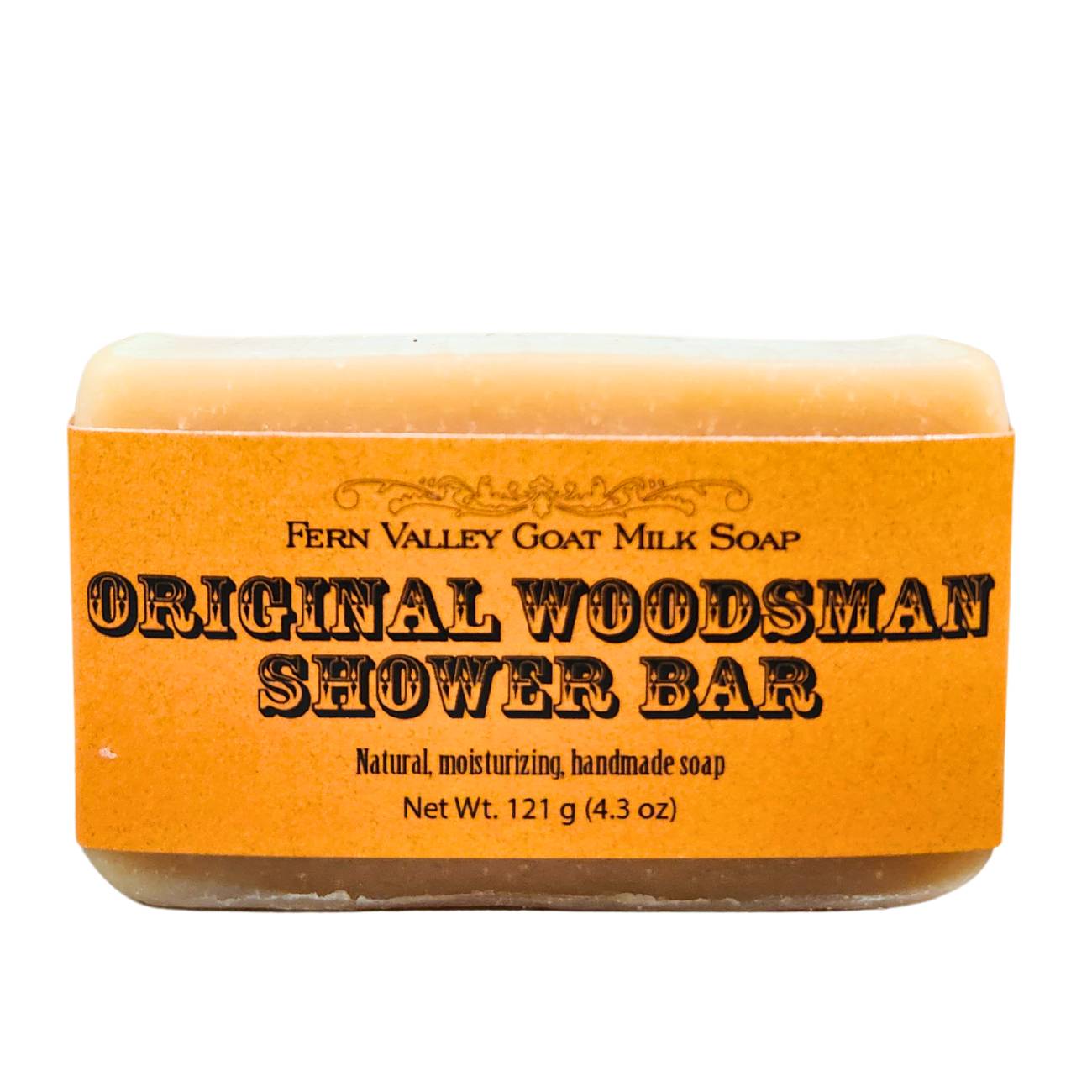 Handmade Goat Milk Soap | Shower Bar | Original Woodsman