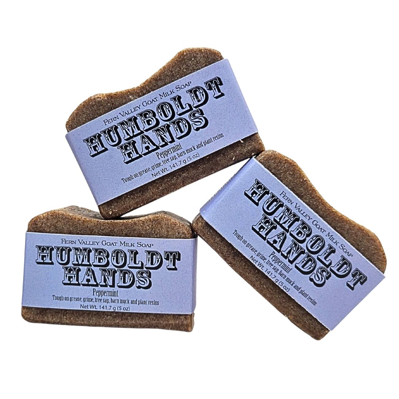 Natural Goat Milk Soap | Humboldt Hands Heavy-Duty Hand Cleaner | Peppermint