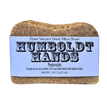 Natural Goat Milk Soap | Humboldt Hands Heavy-Duty Hand Cleaner | Peppermint