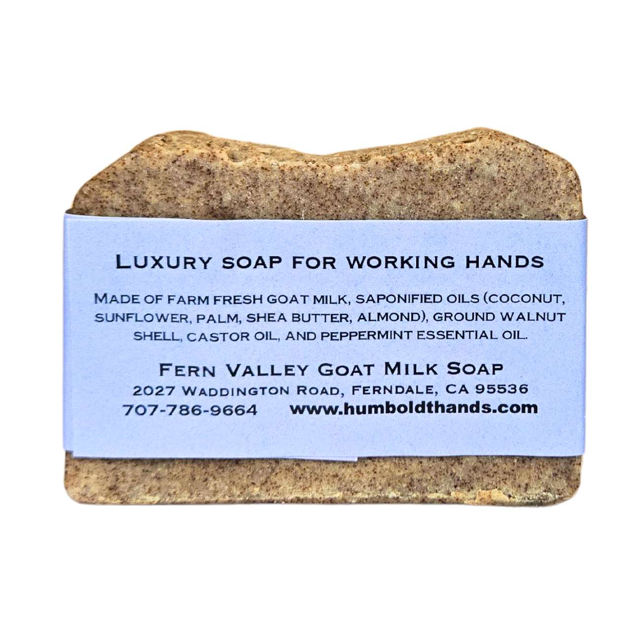 Natural Goat Milk Soap | Humboldt Hands Heavy-Duty Hand Cleaner | Peppermint