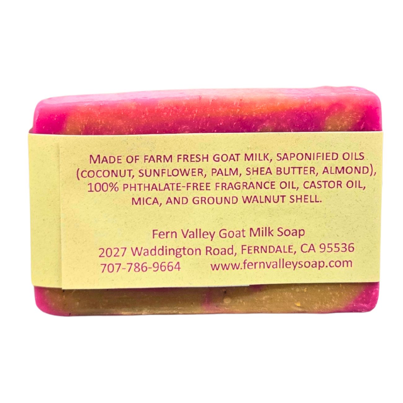Handmade Goat Milk Soap | Plumeria Tropical Scented Scrub