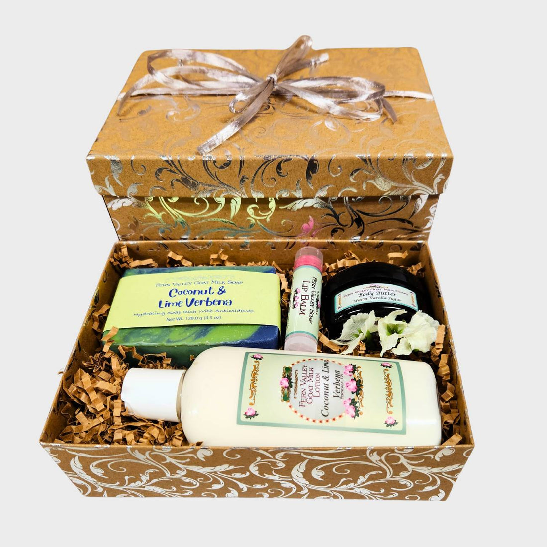 Handmade Goat Milk Soap + Lotion | Pretty Box With Your Fragrance Choice