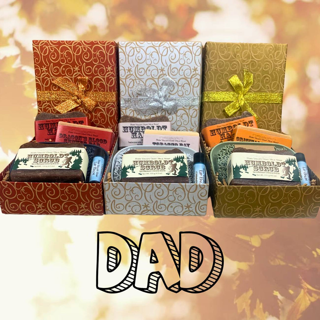 Natural Goat Milk Soap | Rugged Outdoorsman Gift Set