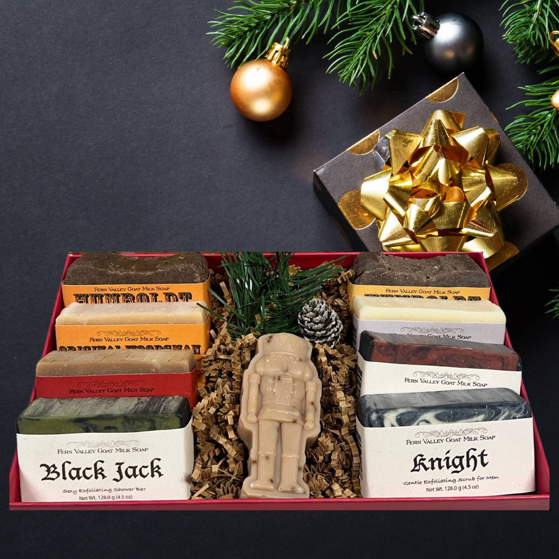 Handmade Goat Milk Soaps | Masculine Scented | Sampler Gift Box