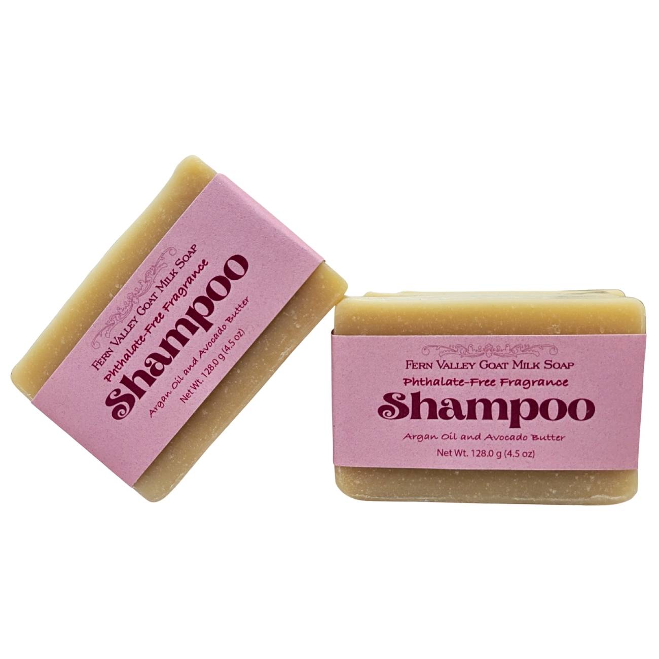 Handmade Goat Milk Shampoo Bar |  Argan Oil &amp; Avocado Butter | Flirty Floral Scent