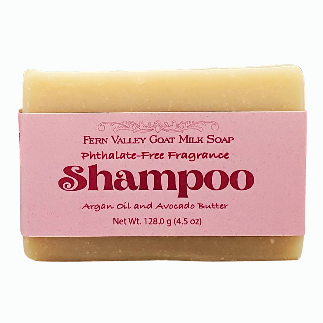 Handmade Goat Milk Shampoo Bar |  Argan Oil &amp; Avocado Butter | Flirty Floral Scent