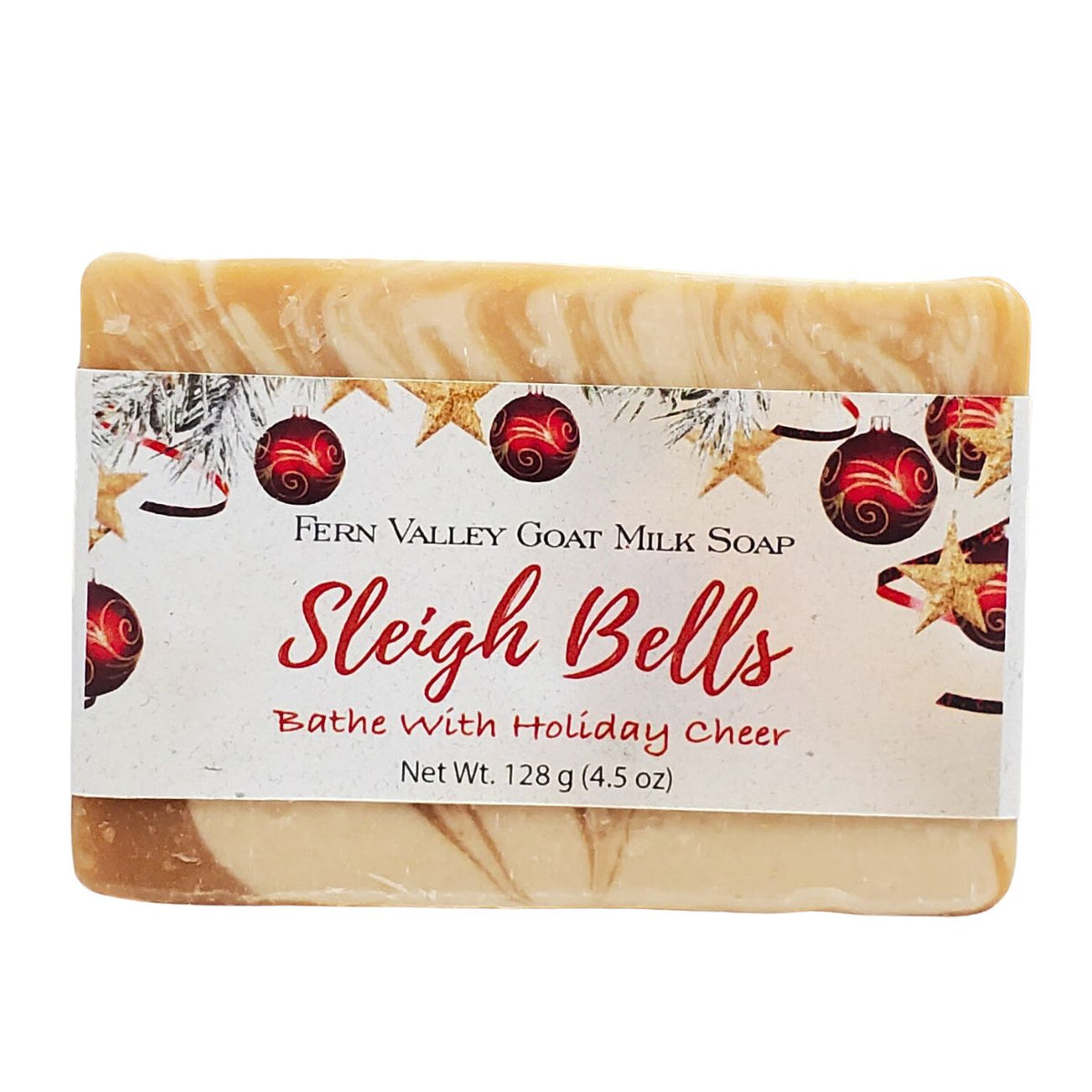 Natural Goat Milk Soap | Sleigh Bells | Bathe With Holiday Cheer
