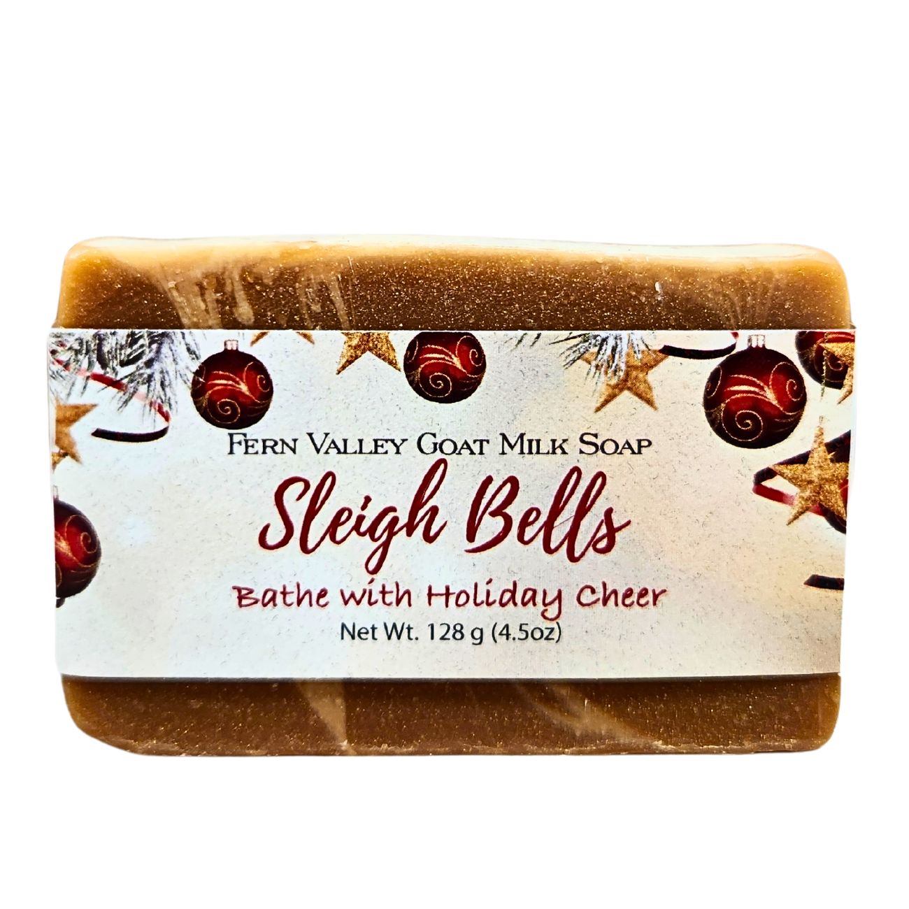 Natural Goat Milk Soap | Sleigh Bells | Bathe With Holiday Cheer