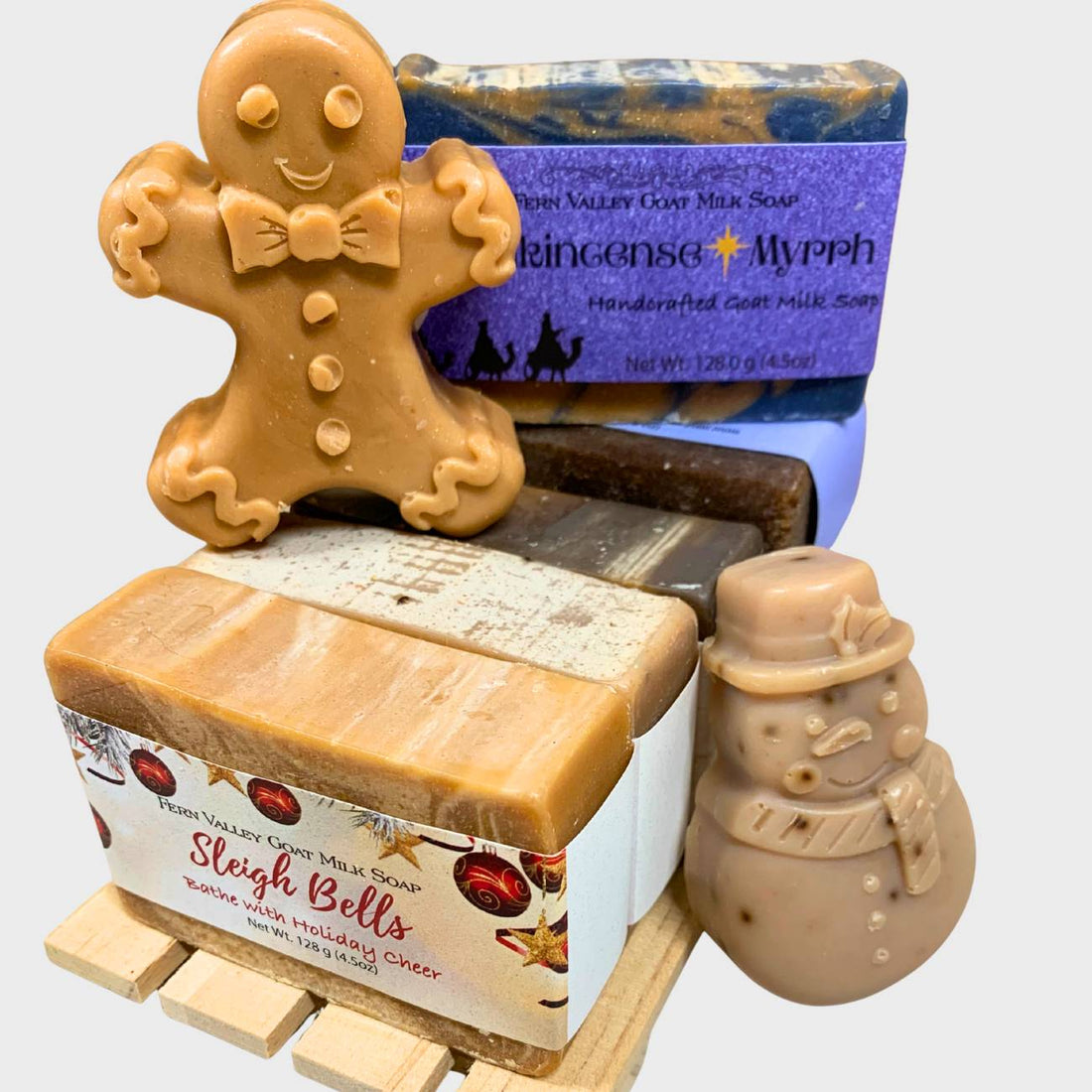 Handmade Goat Milk Soap |  Sleigh Ride Gift Crate