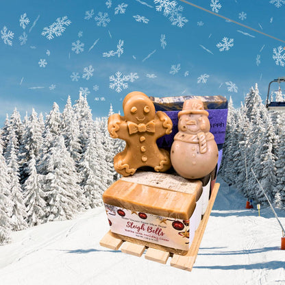 Handmade Goat Milk Soap |  Sleigh Ride Gift Crate