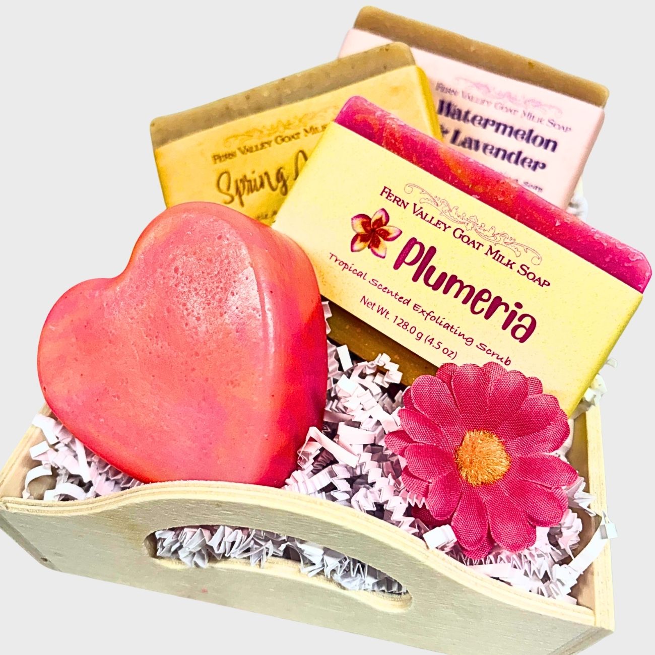 Handmade Goat Milk Soap | Summer Love Gift Crate For Her