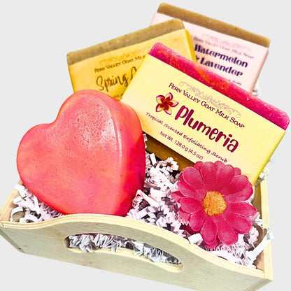 Handmade Goat Milk Soap | Summer Love Gift Crate For Her