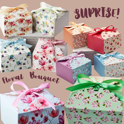 Floral Surprise Gift Set For Her | Handmade Goat Milk Soap + Lotion