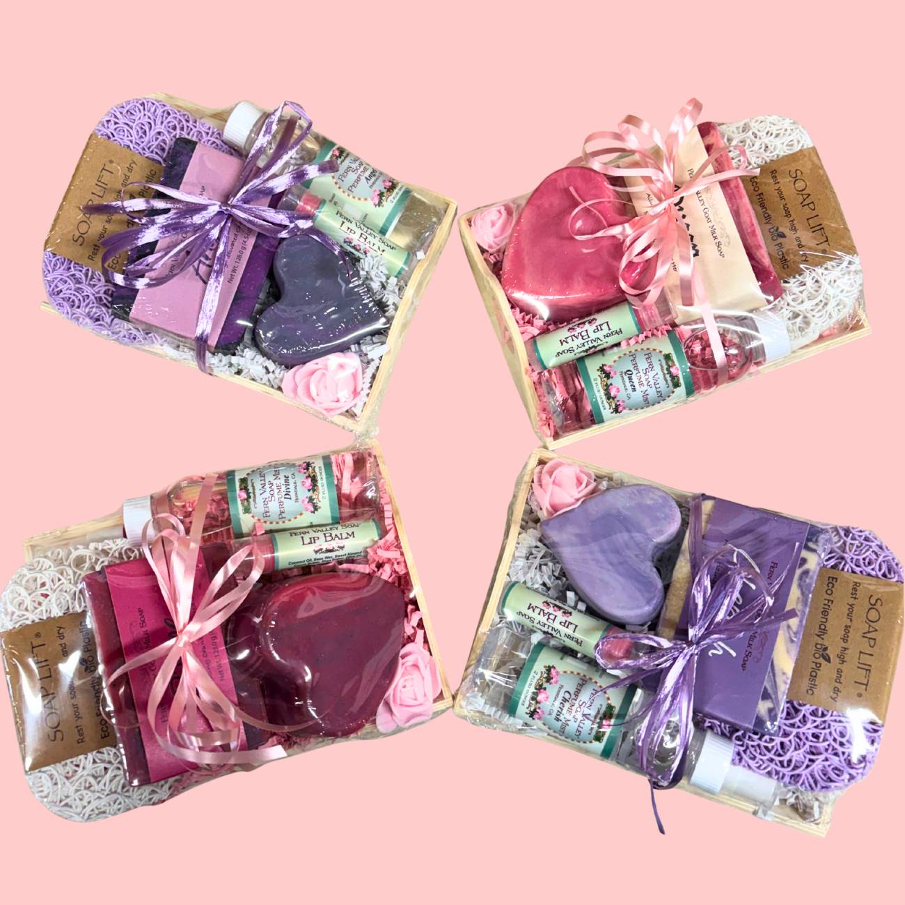 Handmade Goat Milk Soap | Sweet Heart Gift Tray