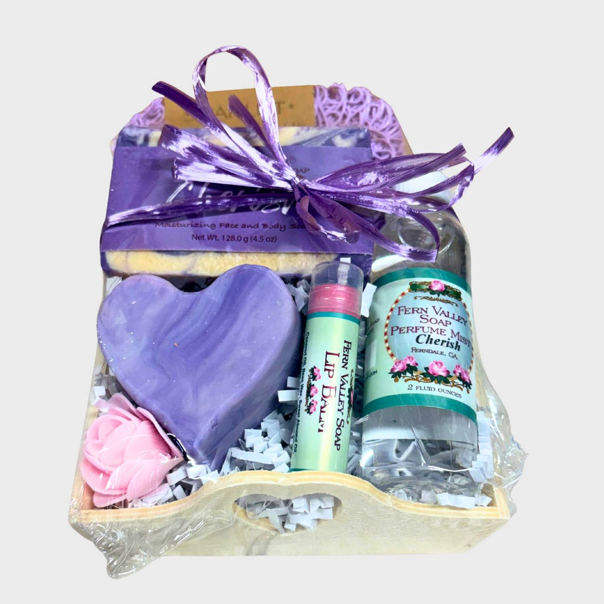 Handmade Goat Milk Soap | Sweet Heart Gift Tray